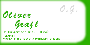 oliver grafl business card